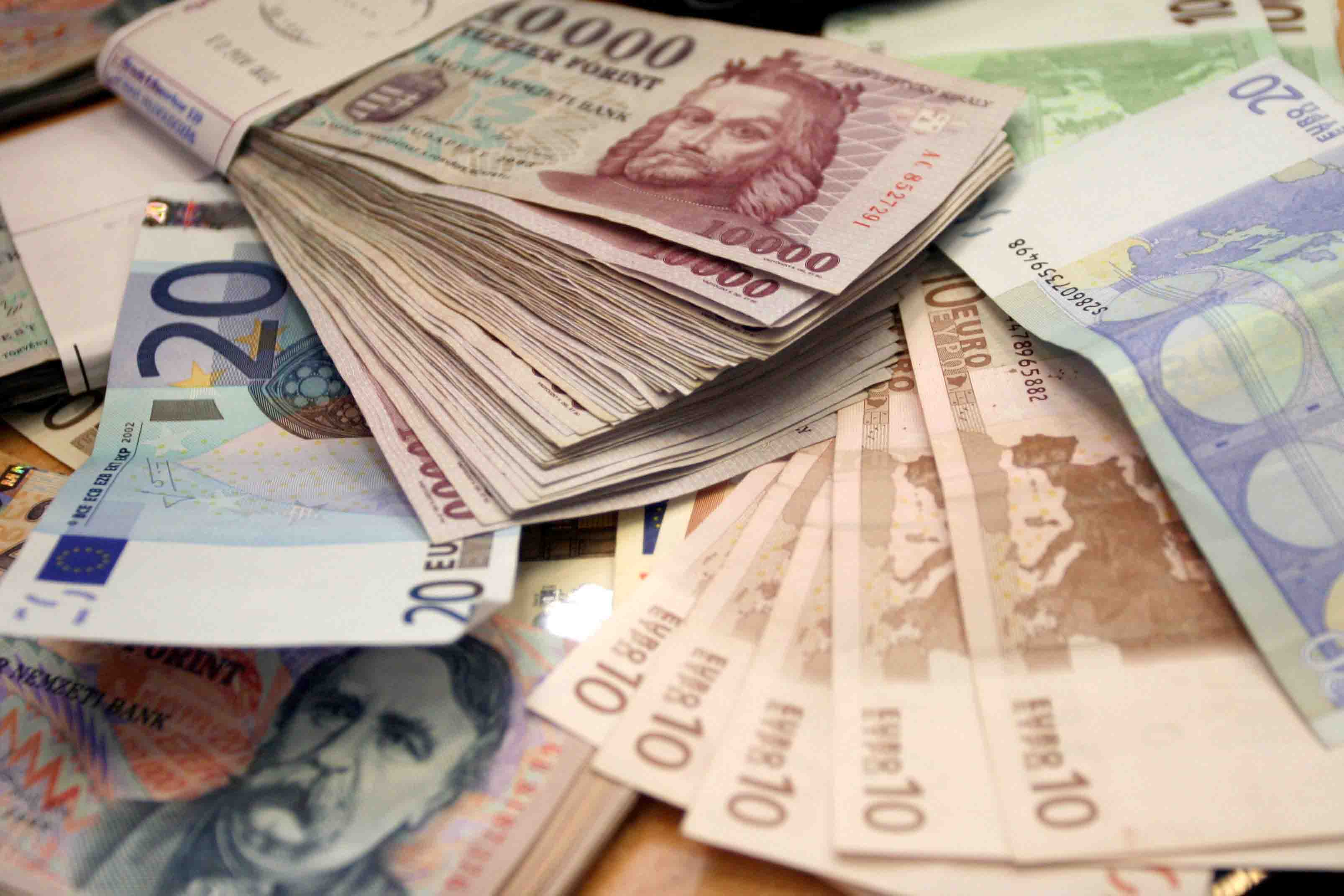 Forint és euró fordítási díjak...